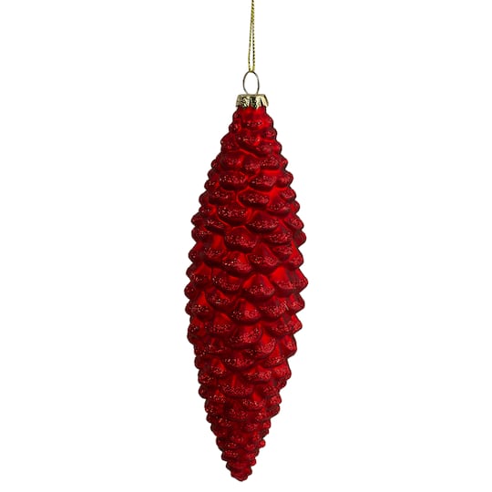 Pinecone Glass Christmas Ornament Artisan Glass Collection by Seasons Designs Pinecone Glass Christmas Ornament Artisan Glass Collection by Seasons Designs